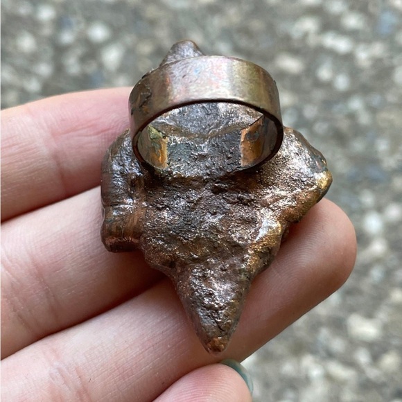 Electroformed Turquoise Ring ✨ - Picture 3 of 5